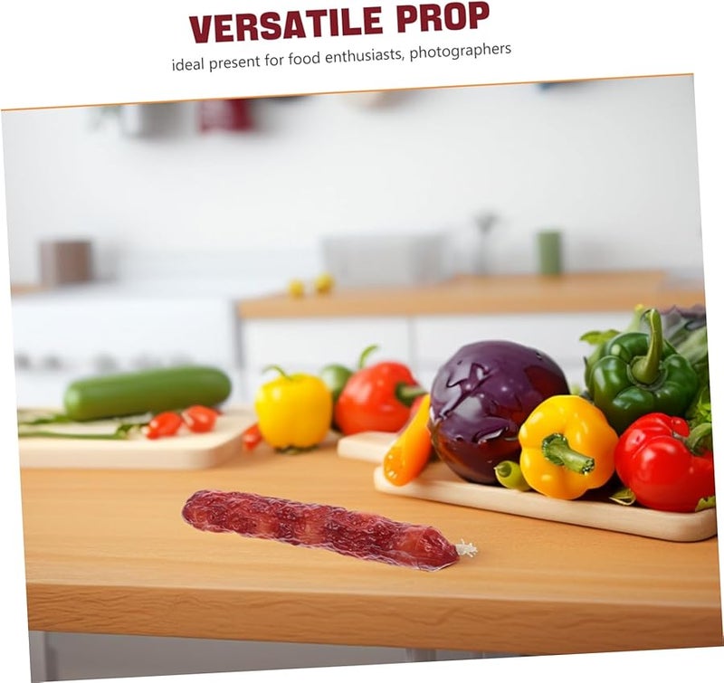 Realistic Artificial Sausage Links Food Props For Photography Party Table Decor - Image 3